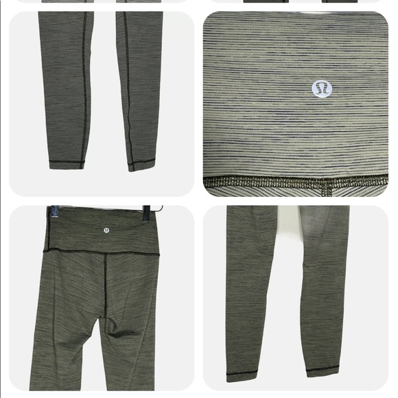 Size 2 lululemon wunder under hi-rise tight luxtreme heathered black - Picture 10 of 11